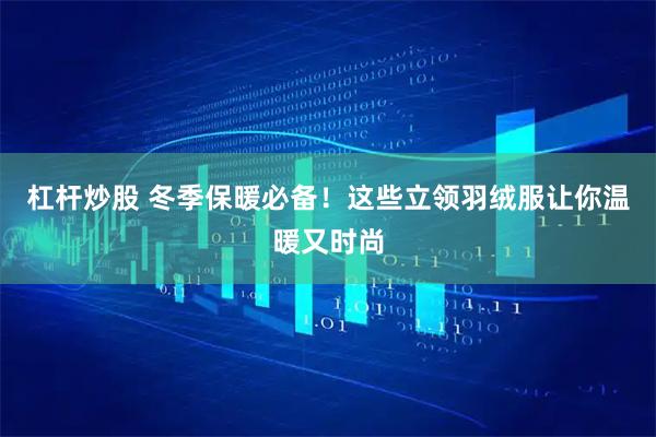 杠杆炒股 冬季保暖必备！这些立领羽绒服让你温暖又时尚